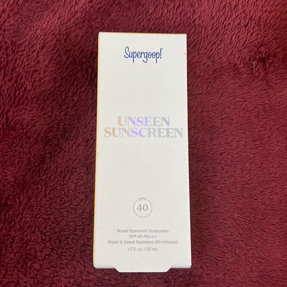 Supergoop unseen